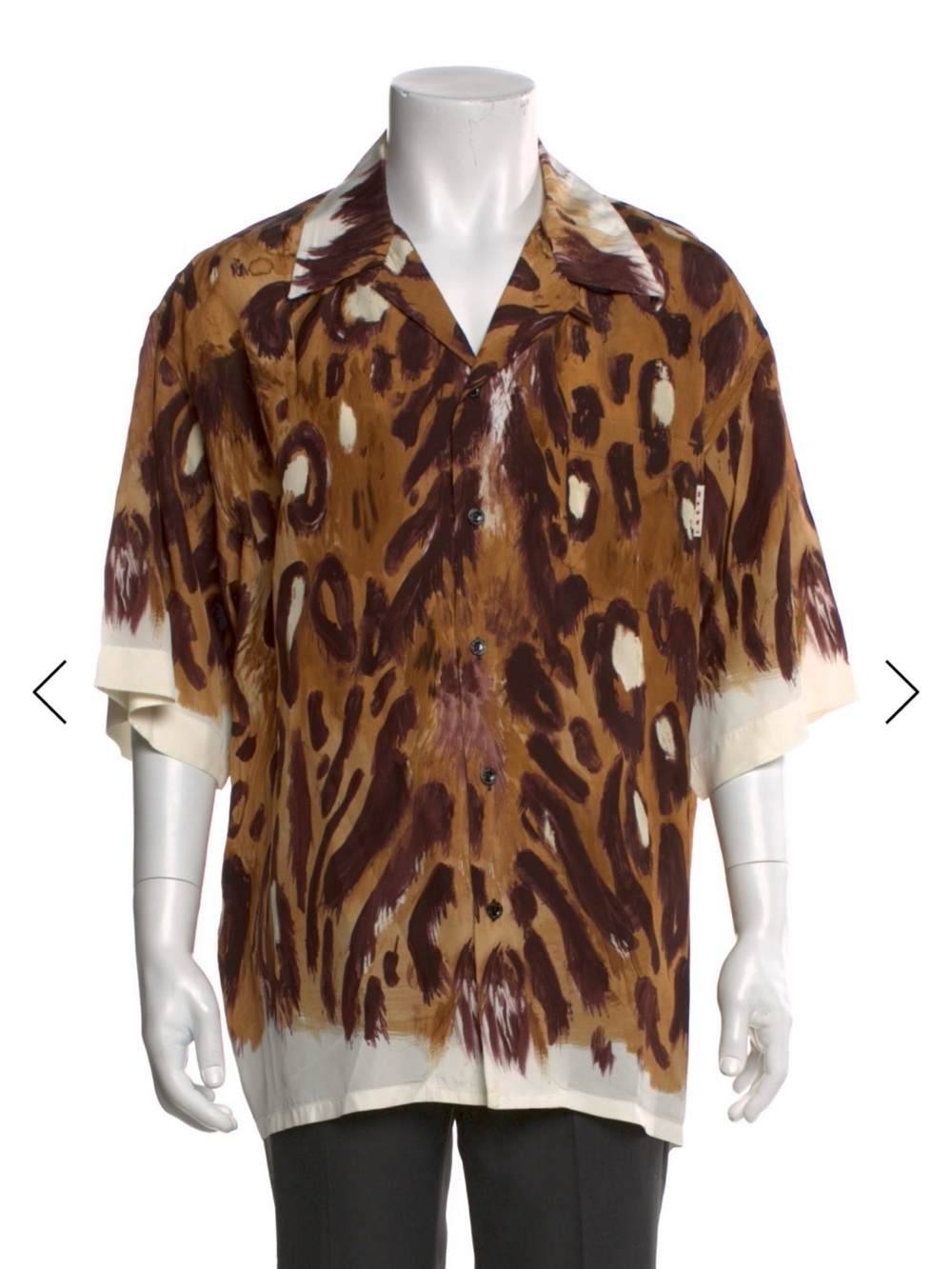 Marni animal print shirt